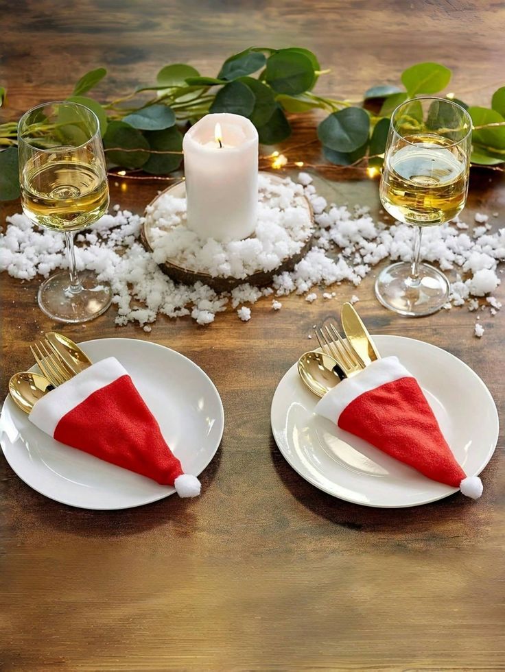 CUBIERTOS NAVIDEÑOS DE LUJO PARA TU MESA 🎄
