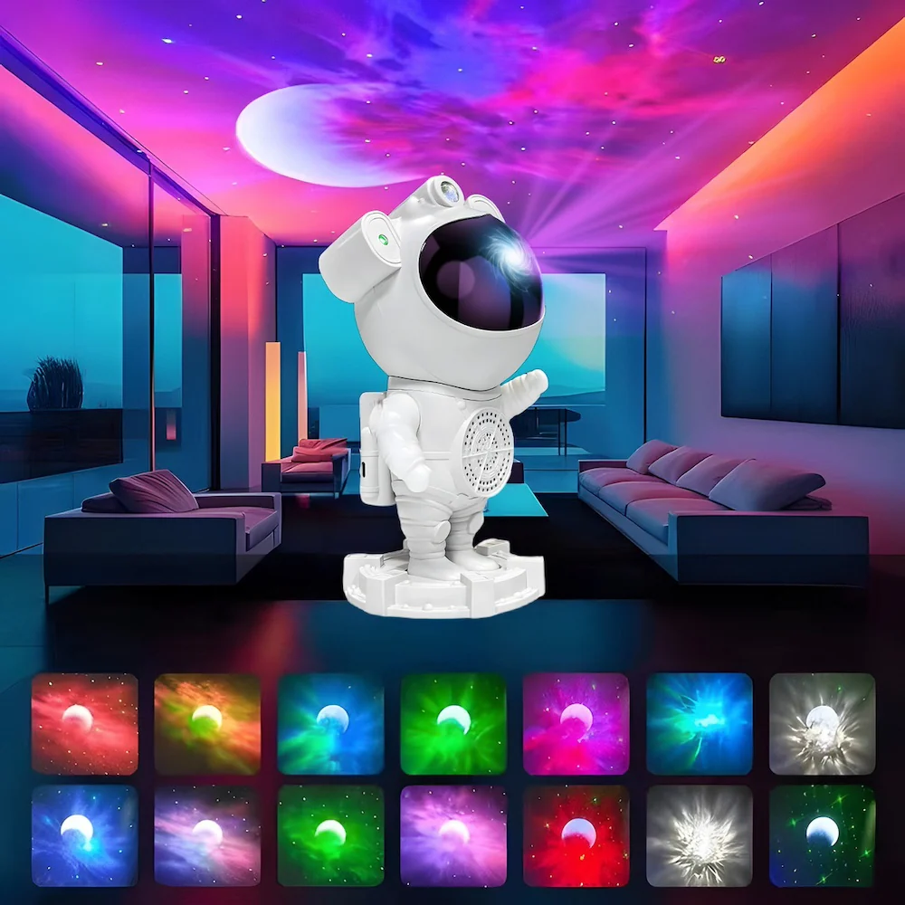 🎄 Proyector de Galaxia con Altavoz Integrado 🔊