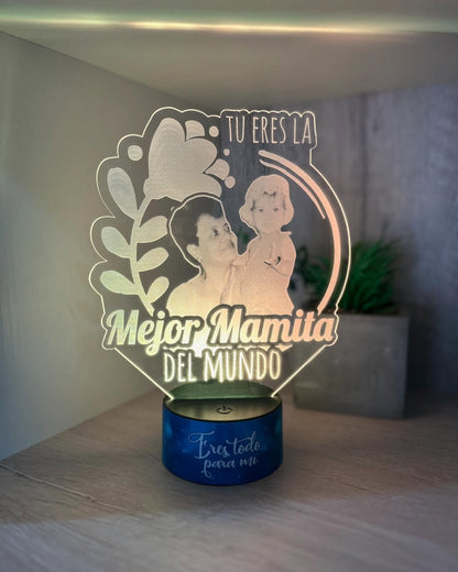 ✨ Lámpara Mágica con Parlante 🎶💡