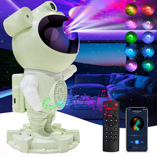 🎄 Proyector de Galaxia con Altavoz Integrado 🔊