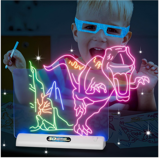 TABLERO MÁGICO 3D - MENTES CREATIVAS 🎨✨🧠