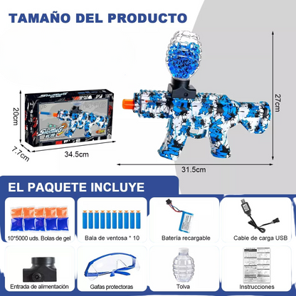 LANZADOR DE DARDOS  HIDROGEL