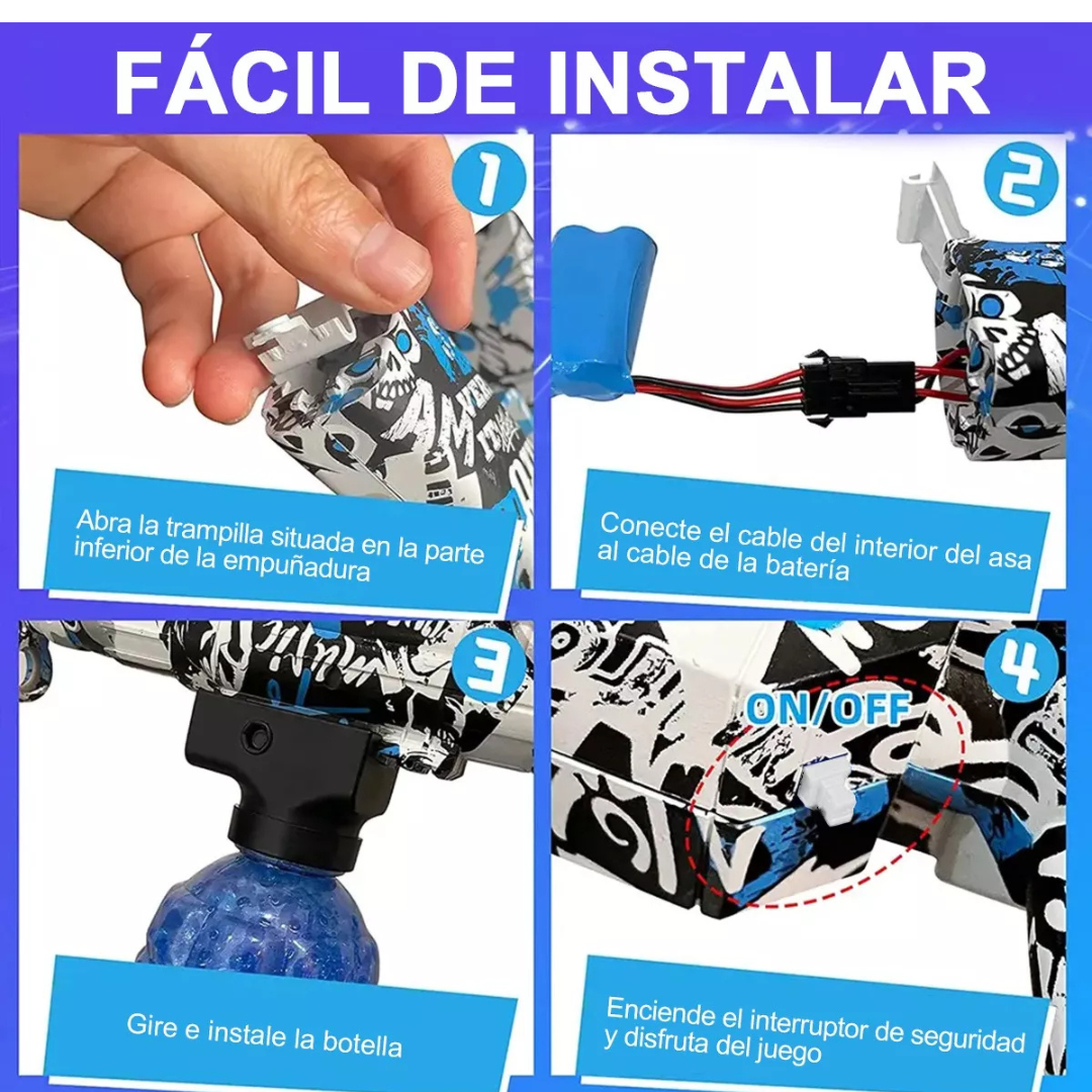 LANZADOR DE DARDOS  HIDROGEL