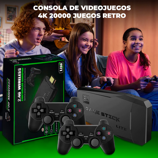 CONSOLA RETRO 4K 🎮