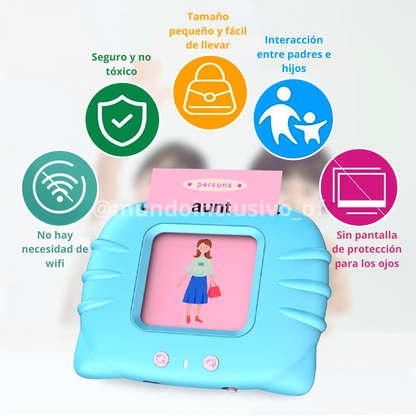 Lector Interactivo Educativo Español e Inglés (Aprende Jugando)