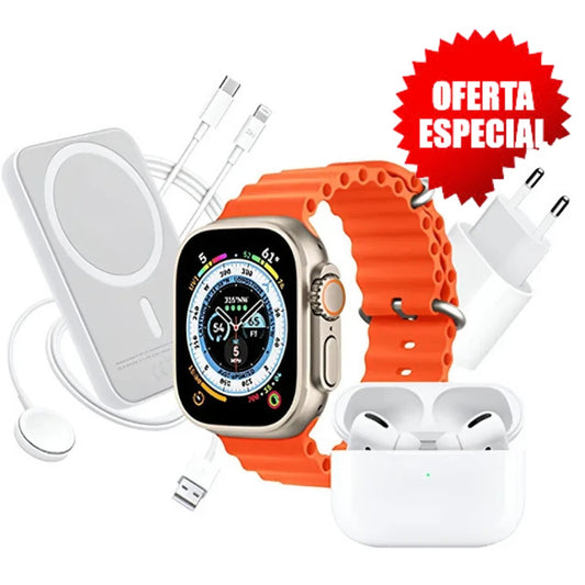 COMBO RELOJ SMARTWATCH X8 ULTRA