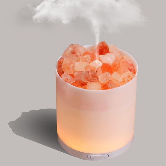 Humificador Aromaterapia Con Piedras Himalaya
