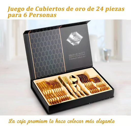 CUBIERTOS NAVIDEÑOS DE LUJO PARA TU MESA  🎄